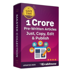 1 Crore Pre-Written Articles