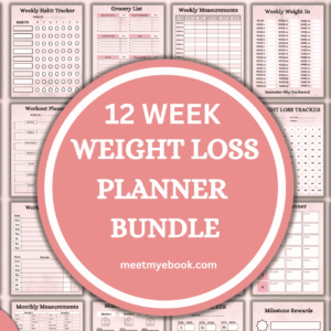 12 week weight loss planner