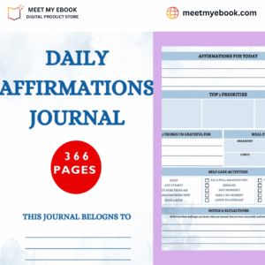 Daily Affirmations Journal Printable